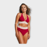 Bikini s pleteným detailem a vysokým pasem