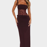 Maxi šaty s uvolněným střihem a rafinovanou elegancí