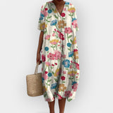 Květinové šaty na letní dny