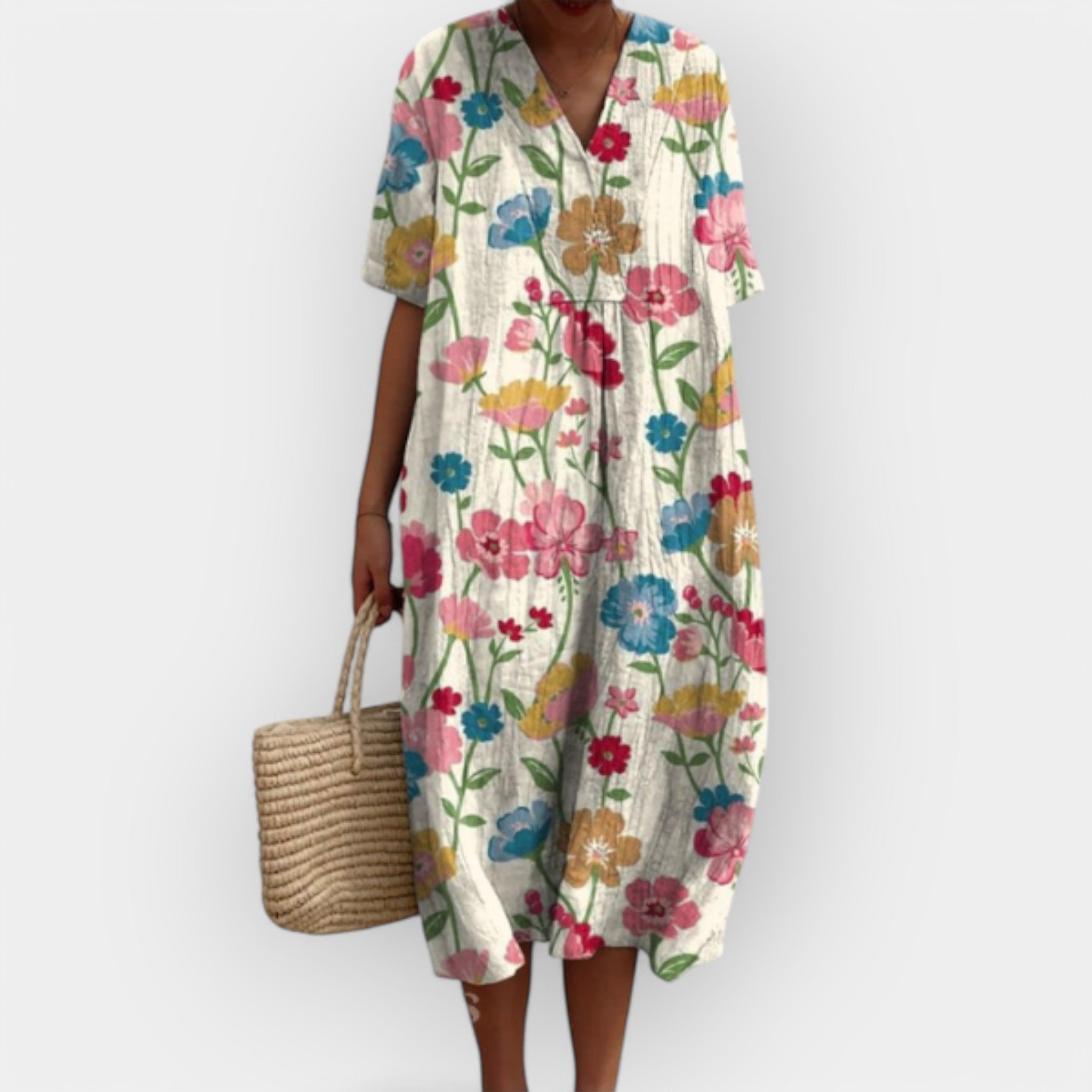 Květinové šaty na letní dny