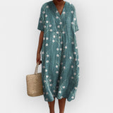 Květinové šaty na letní dny