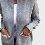 Pletený bavlněný kardigan