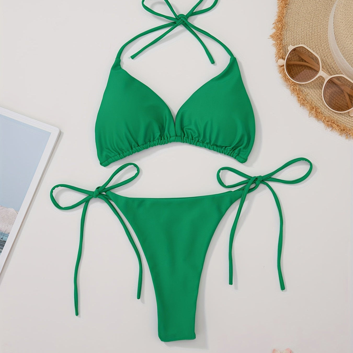 Halter Bikini s V Slipem