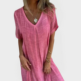 Šaty s V výstřihem