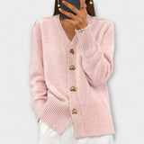 Marij – Dámský svetr s V-výstřihem ve vintage stylu