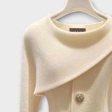 Asymetrický zapínací blazer