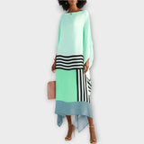 Kaftan s liniovým designem