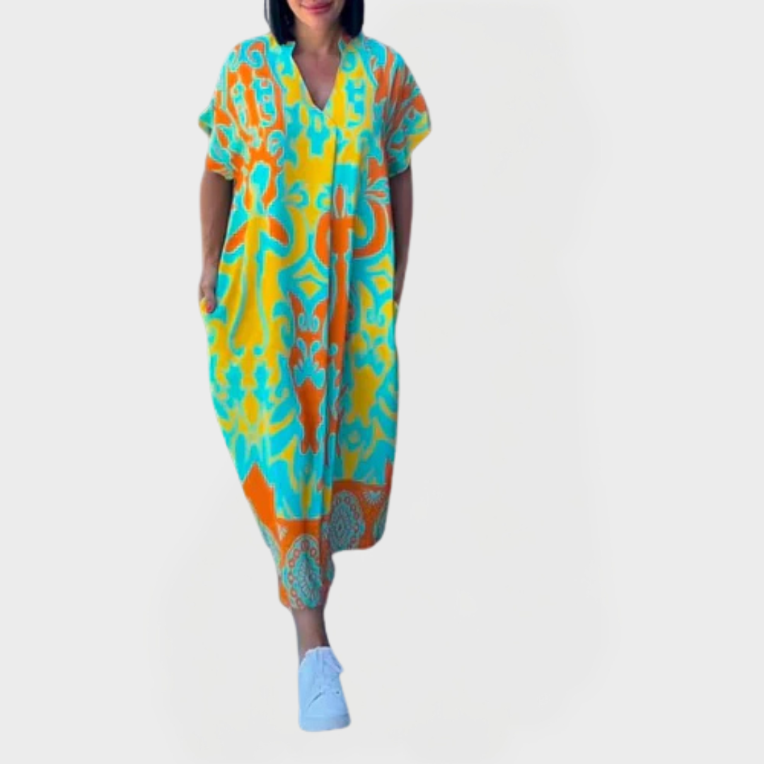 Elegantní šaty s kapsami