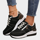 Ortopedická obuv se zipem a silnou podrážkou