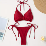 Halter Bikini s V Slipem