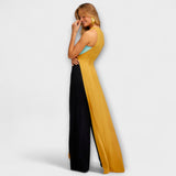 Dlouhý tmavě tyrkysový