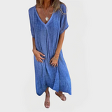 Šaty s V výstřihem