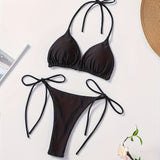 Halter Bikini s V Slipem