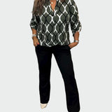 Halenka s grafickým designem