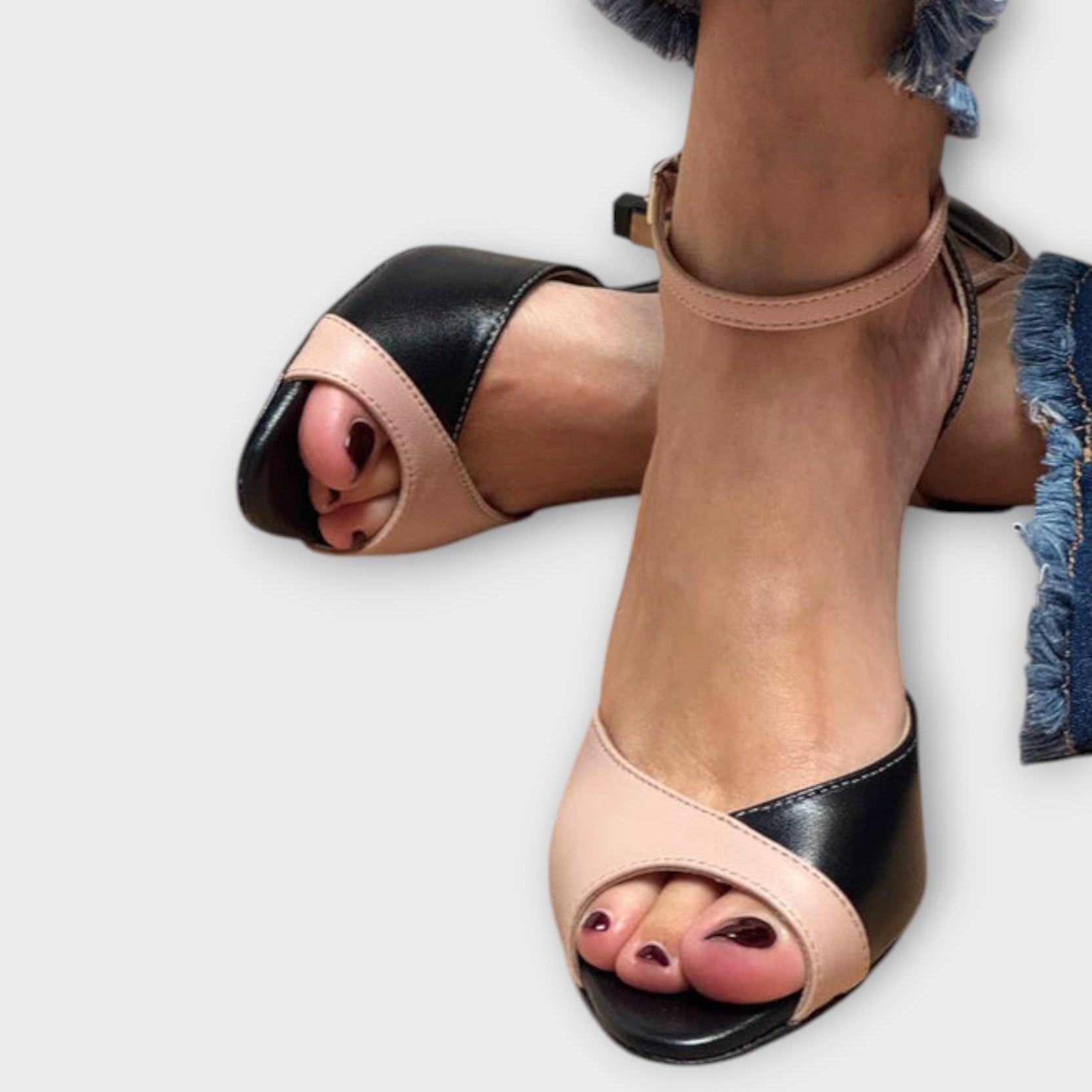 Dvoubarevná elegance v růžové