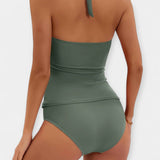 Tankini s Otevřenými Ramínky a Stylem