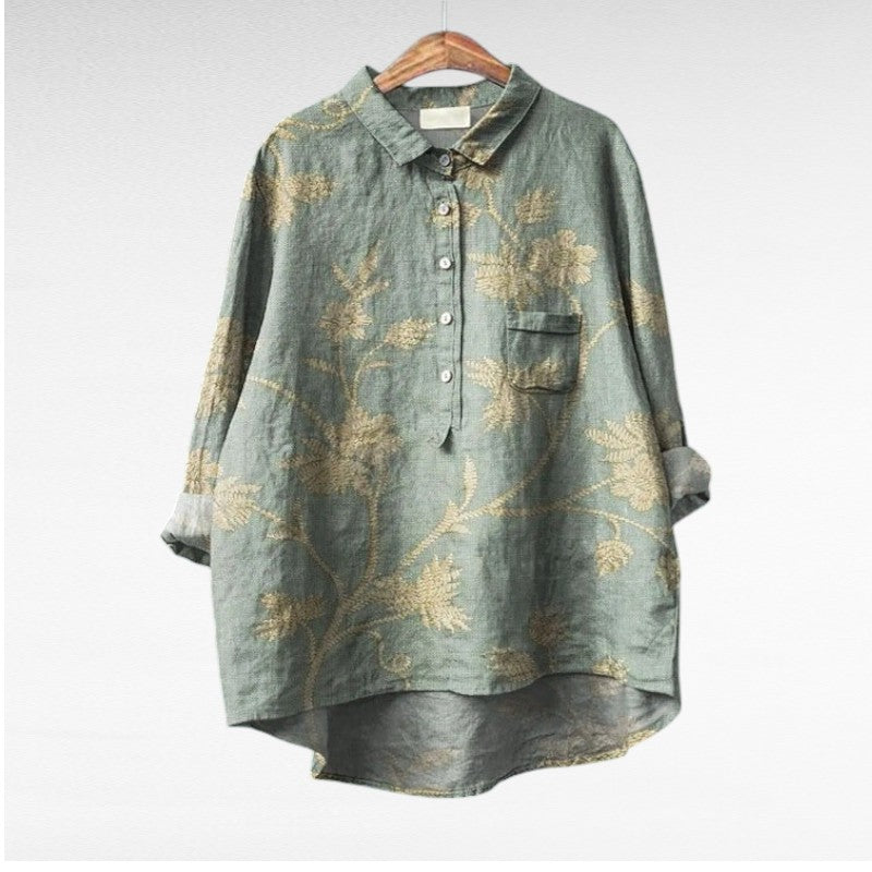 Klasické květinové trička