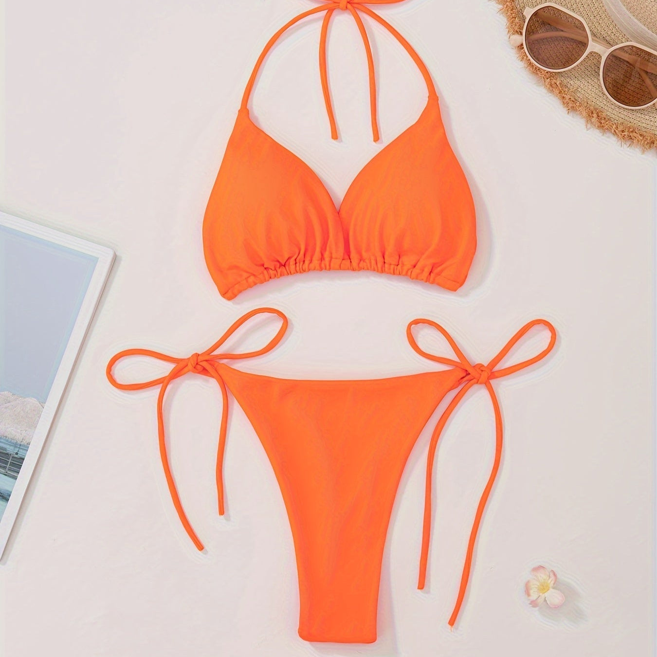Halter Bikini s V Slipem
