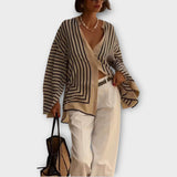 Pruhovaná košile rafinovaného stylu