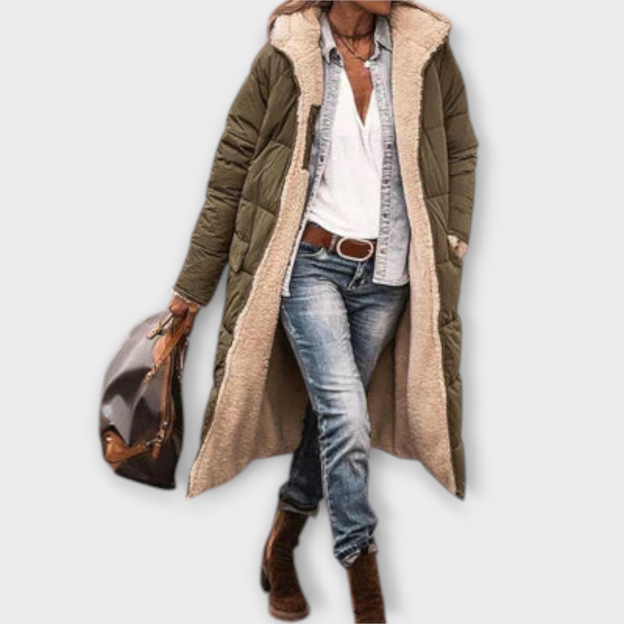 Kora - Plášť s fleecovou podšívkou