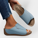 Ortopedické kožené sandály