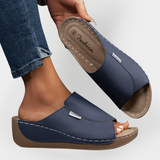 Ortopedické kožené sandály