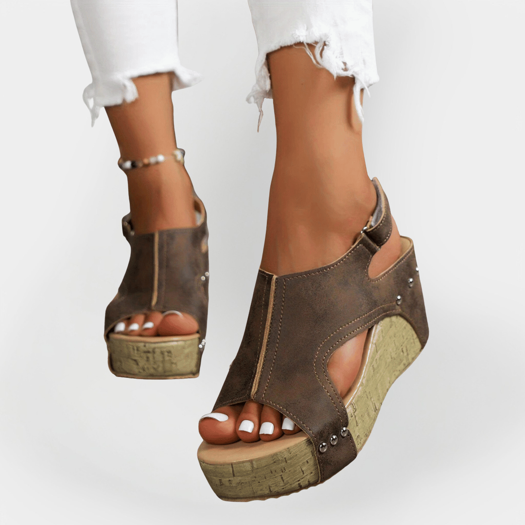 Ortopedické kožené platformy