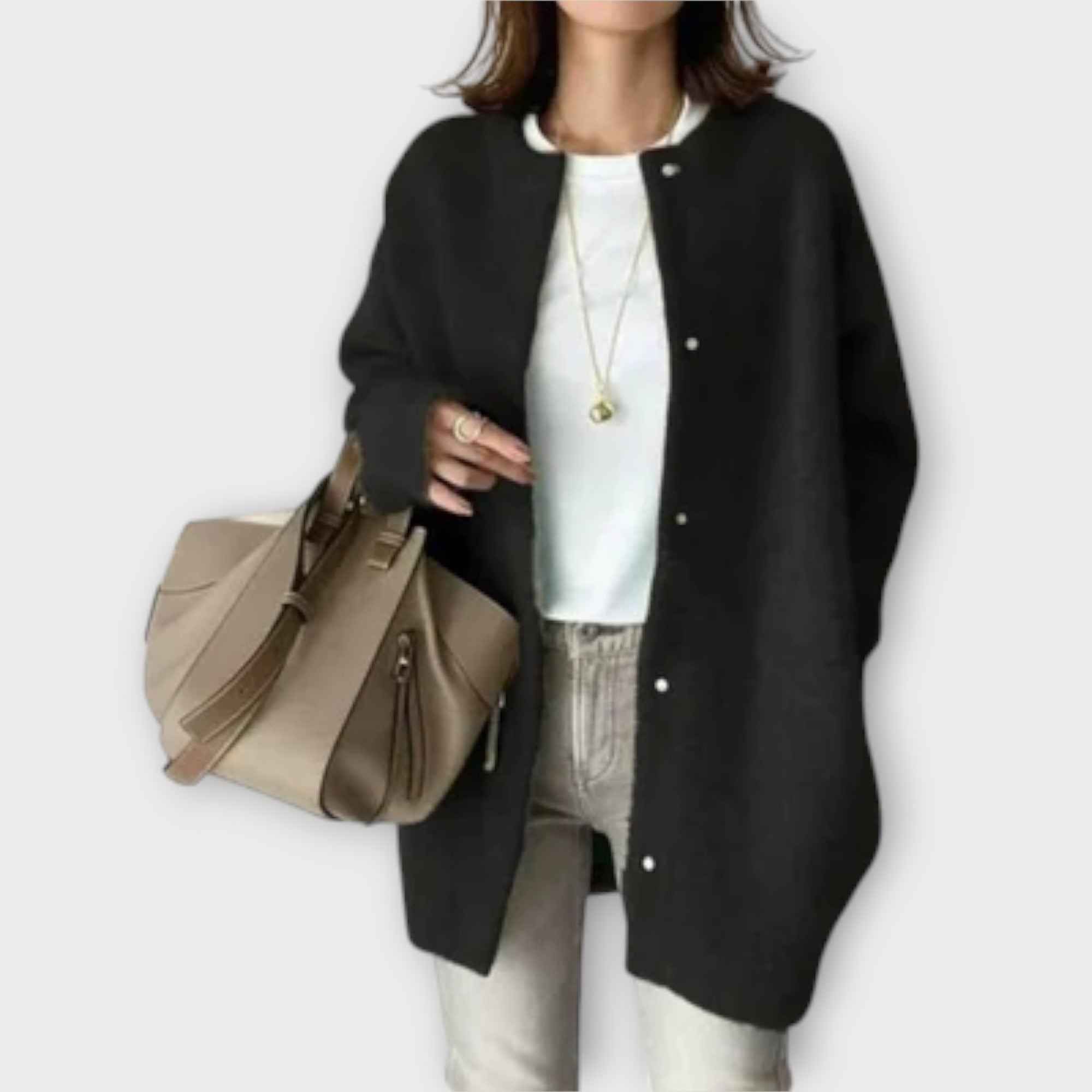 Lilly - Elegantní Pletený Kardigan