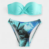 Sexy bikiny s otevřeným zadním dílem a stylem