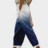 Uvolněné kalhoty s potiskem