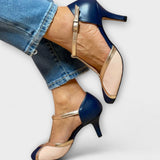 Dvoubarevná elegance T-Strap