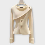 Asymetrický zapínací blazer