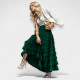 Elegantní tylová sukně s dekorativním detailem