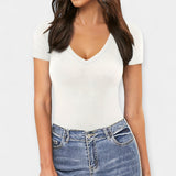 Letní V-šatový body