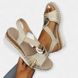 Římské sandály s pletením