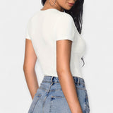 Letní V-šatový body