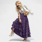 Elegantní tylová sukně s dekorativním detailem