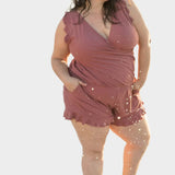 Plavky s Volány a Podporou Prsů