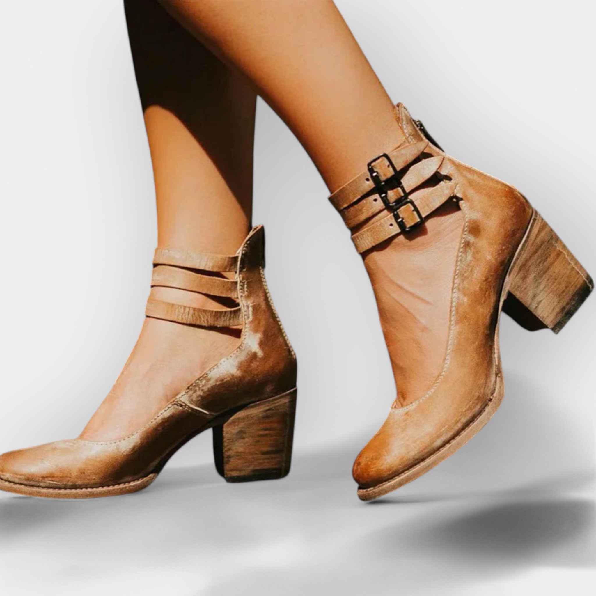 Pohodlné sandály na podpatku