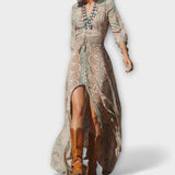 Maxi šaty v měkkém bohémském stylu