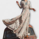 Maxi šaty v měkkém bohémském stylu