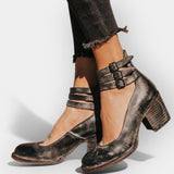 Pohodlné sandály na podpatku