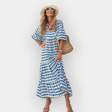 Šaty s květinovým vzorem