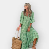 Šaty s květinovým vzorem