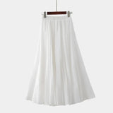 Elegantní sukně s vysokým pasem