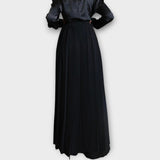 Sukně s plisováním a širokými nohavicemi