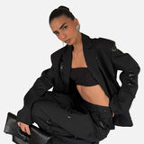 Aurora Sequin – Dámský komplet saka a kalhot