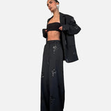 Aurora Sequin – Dámský komplet saka a kalhot