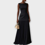 Serena Plisovaná Maxi Šaty