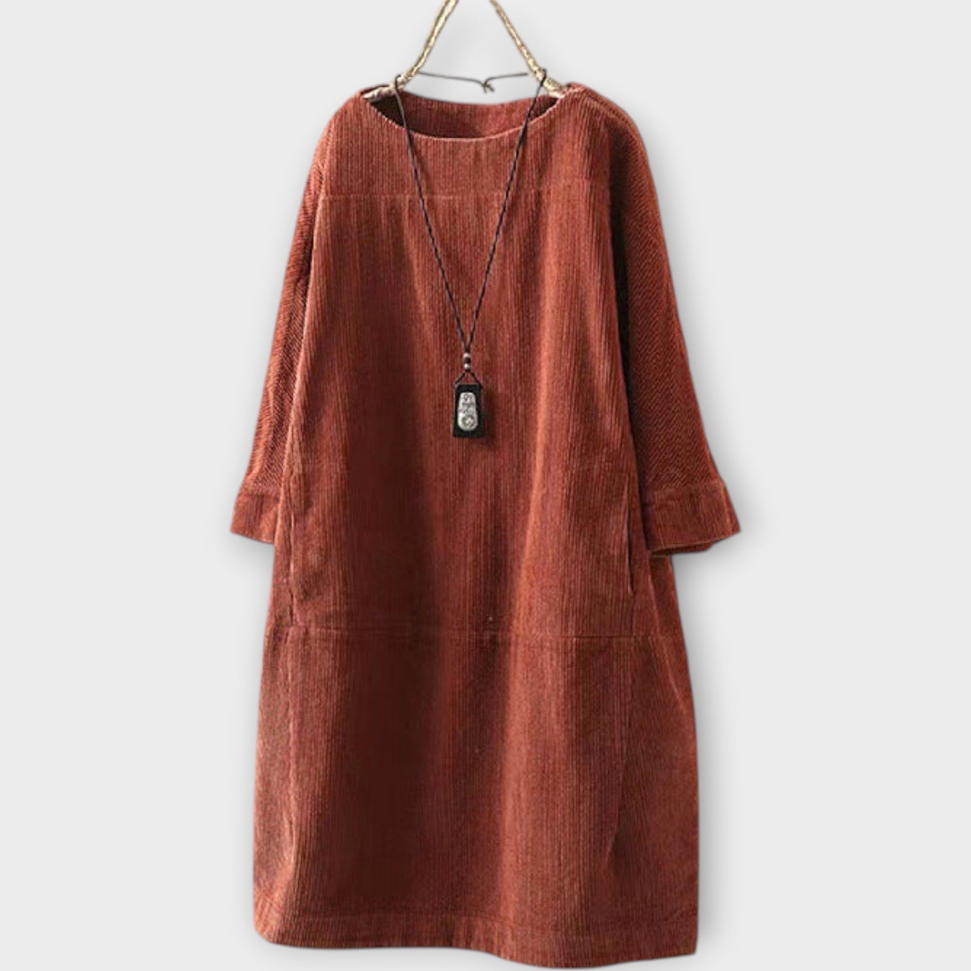 Retro šaty s volným střihem